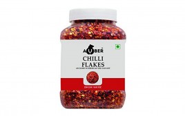 Auber Chilli Flakes   Plastic Jar  250 grams